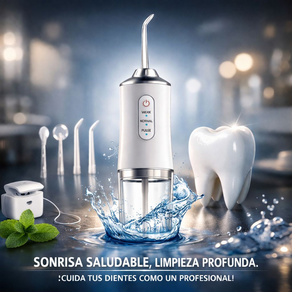 Irrigador Bucal Portátil Recargable